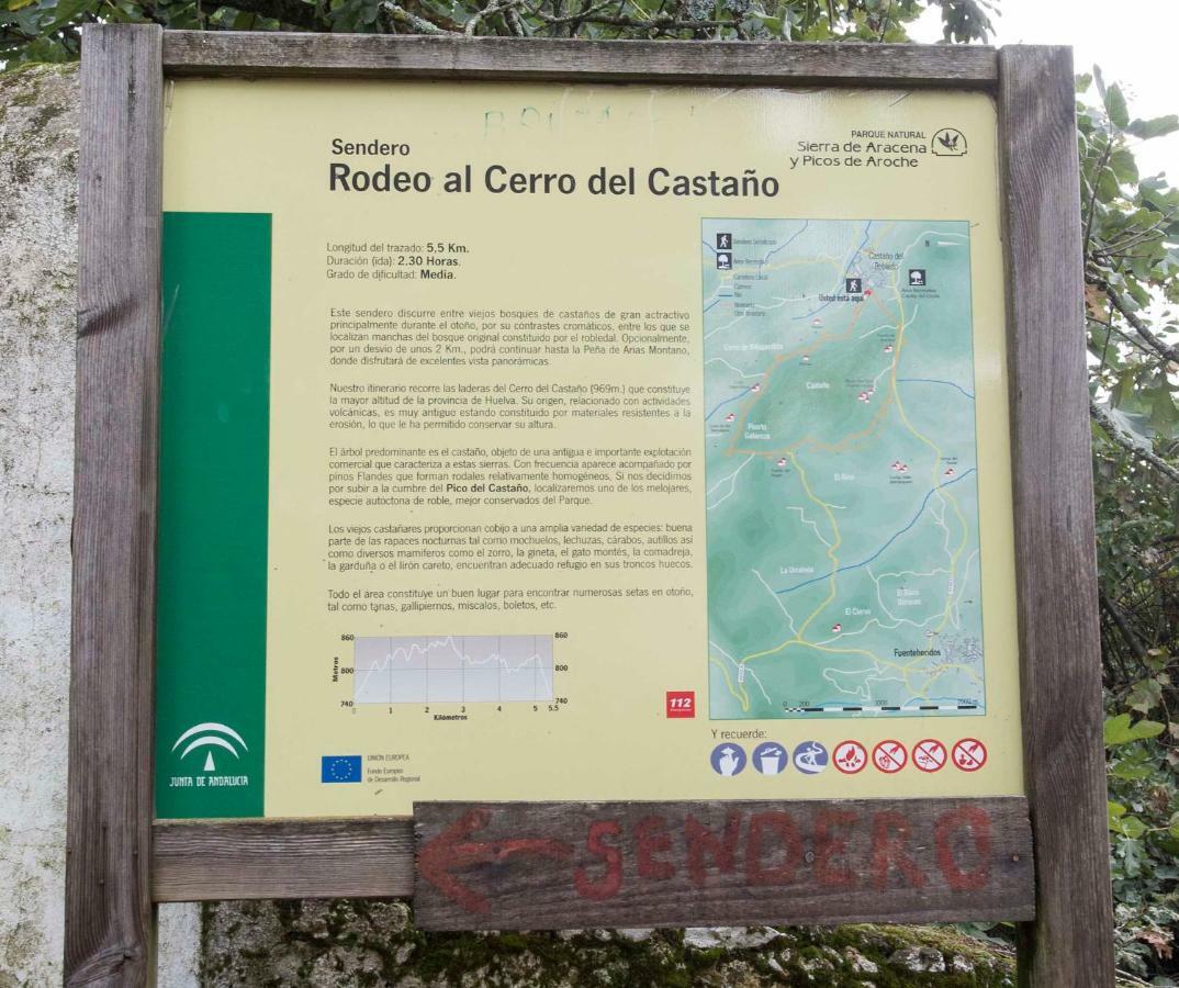 Casa Rural "Castano Bienestar" Castano de Robledo Exteriör bild